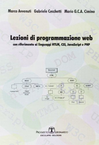 Lezioni di progammazione web. Con riferimento ai linguaggi HTML, CSS, javascript, e PHP Lezioni di progammazione web. Con riferimento ai linguaggi HTML, CSS, javascript, e PHP