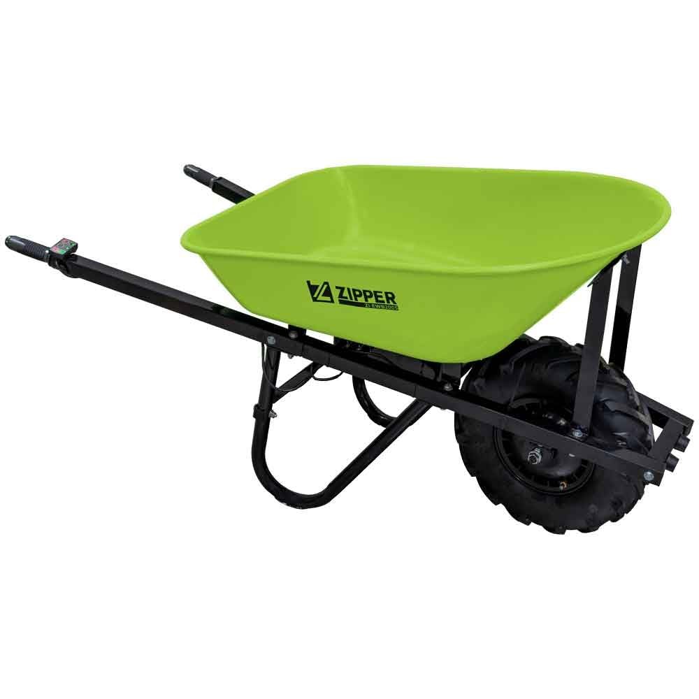 Zipper ZI-EWB200S Electric Wheelbarrow 24V – 260kg Load 100L Capacity