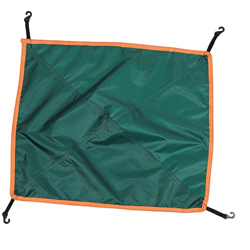 Holibanna Portable Rain Fly Tent Cover Durable Shelter for Outdoor Activities Convenient Accessory with Hooks for Camping Hiking and Backpacking