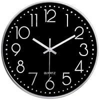 Orologio da parete radiocontrollato KIENZLE con temperatura interna antracite | 15362