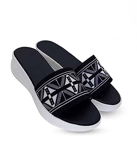 MONAQI Womens Open Toe Slipper for OUTDOOR,INDOOR Comfort (Blue, 6) (Blue, 6) (B09FTB63LB) Amazon Price History, Amazon Price Tracker