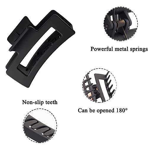 Ceetug Hair Claw Clips 8 Pcs Large 4.3 Inch Cute Claw Clips For Long Thick Hair #TOP5