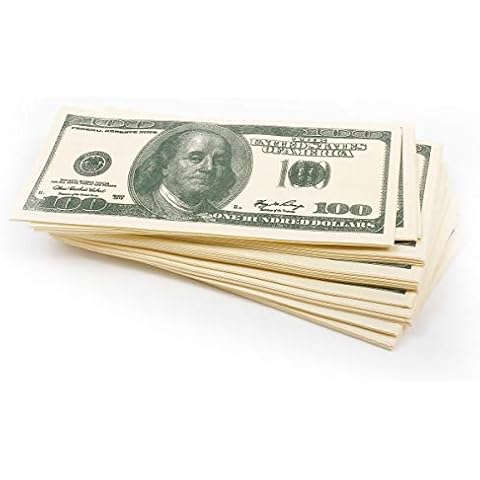 Servilletas de papel de fiesta temática de $100 de GOODS+GADGETS Cover