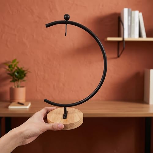 Support suspendu robuste en fer noir pour décoration intérieure - 8