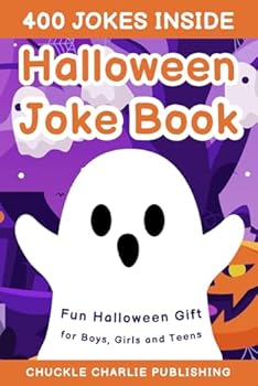 Paperback Halloween Joke Book for Kids: Fun Halloween Party Favors for Boys, Girls And Teens: Activity Book with Spooktacular Jokes, Riddles and Tongue Twisters: Perfect Halloween Gift for the Whole Family! Book