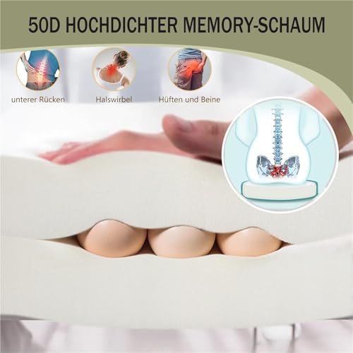 Cojín de almohada duradero que no se deforma con esponja 4