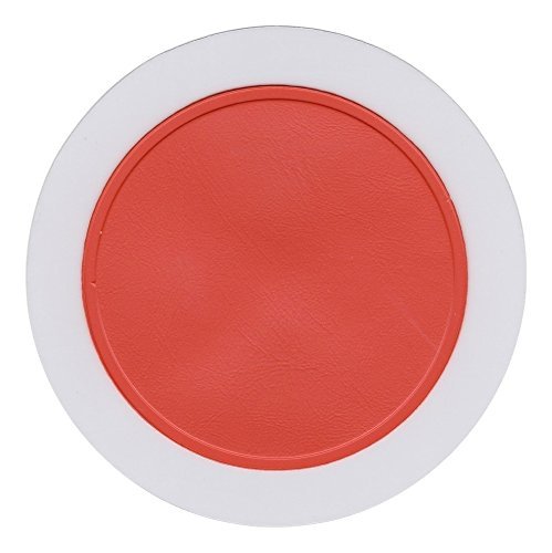 Easy Fit & Removal Universal Car Parking Permit Holder/Road Tax Disc Holder - (Orange)