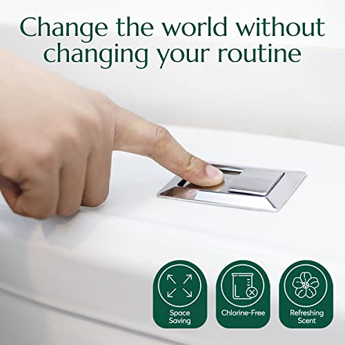 Cleanomic - Toilet Tank Cleaner Tablets (4 Pack) - Toilet Tablets For Tank, Toilet Cleaner Tablets, Toilet Cleaner Refill Pads, Toilet Bowl Cleaners, Household Toilet Cleaners #TOP6