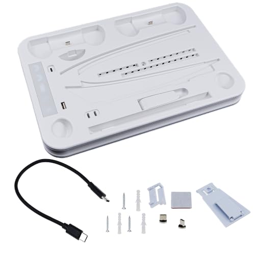 Configuration de jeu complète pour PS5 : organisez votre salon avec le support ventilé lumineux