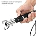 PATIKIL Fish Lip Grip, Stainless Steel Fish Grabber Holder for Fishing, Black