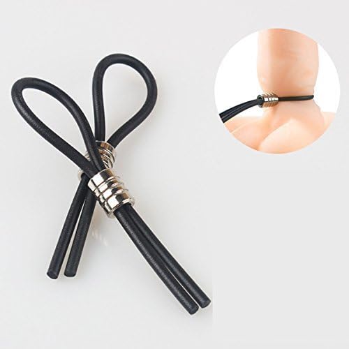 Texay(TM) Suitable Size Ultimate Ero tic Time De lay C ock Chain, Great y Rings for Male