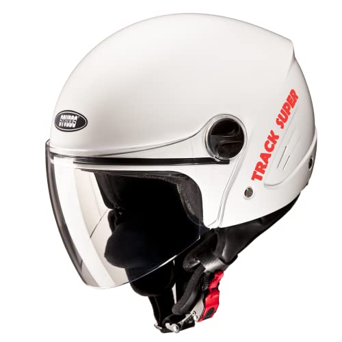 Image of Studds Track Super Open Face Helmet (White, XL)