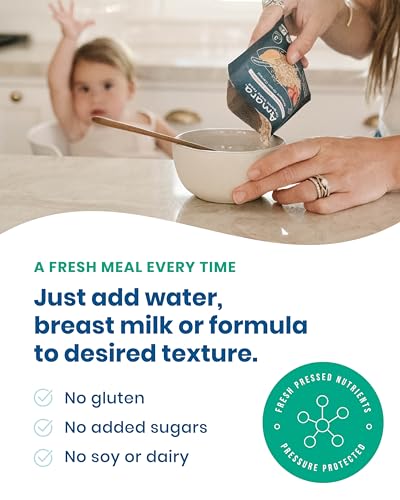 Amara 0727908874617 Organic Baby Food - Stage 1 - Banana - Baby Cereal To Mix thumb #4
