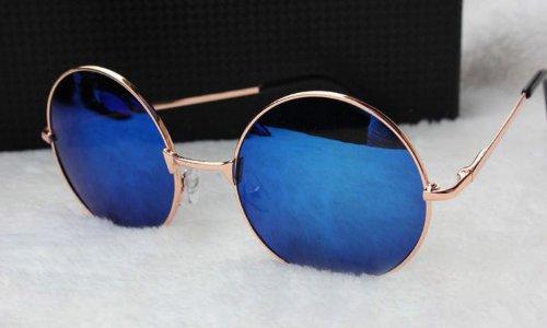 TRURENDI Hippie Shades Hippy 60S John Lennon Style Vintage Round Sunglasses Fancy Dress (A3)