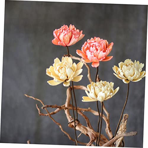 Ramo Decorativo de Flores Secas Natural 2 Piezas miniatura 7
