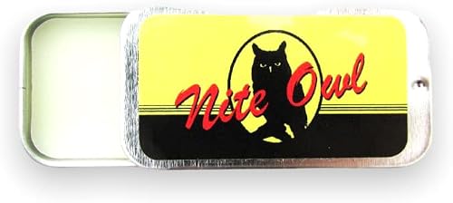 Fury Bros. TAGS Solid Cologne | Vintage Inspired Tins | Nite Owl - The Faint Waft of Musk and the Fresh Aroma of a Neighboring Lavender Farm | All-Natural, Made in the USA | .25 oz