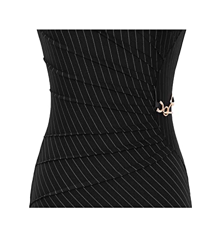 VFSHOW Womens Elegant Ruched Work Business Office Cocktail Party Sheath Dress4