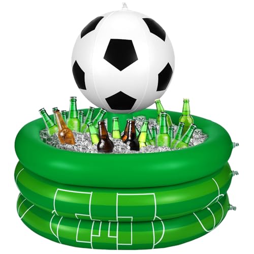 Bencailor Inflatable Cooler Inflatable Football Drink