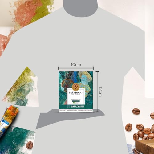 3 Corações Café Drip Coffee Gourmet Portinari, Notas Frutadas - contém 10 unidades