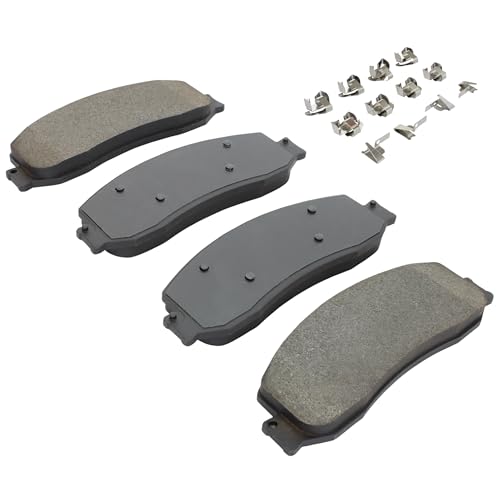Image of QUALITY-BUILT Front Semi-Metallic Brake Pads, Premium 1001-1631M, Compatible with 2011-2014 Ford (F-350,Lobo)