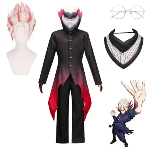 ダンダダン アクロバティックさらさら コスプレ ウィッグ マスク 衣装フルセット ウィッグ150cmアクサラのダンダダンコスプレ | TikTok