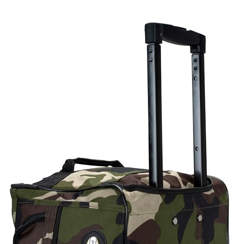 Miniatura 6 de Rockland, Bolsa De Lona Con Ruedas, Camo, 56 Cm