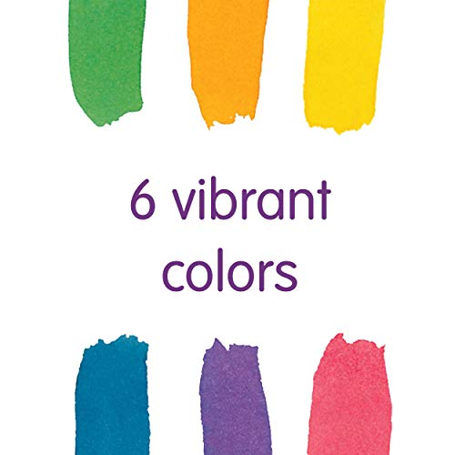 Colorations - Lwpack Liquid Watercolor Paint, 4 Fl Oz, Set Of 6, Non-Toxic, Painting, Kids, Craft, Hobby, Fun, Water Color, Posters, Cool Effects, Versatile, Gift #TOP1