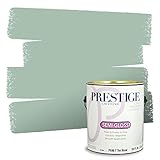 PRESTIGE Interior Paint and Primer in One, Frosted Evergreen, Semi-Gloss, 1 Gallon