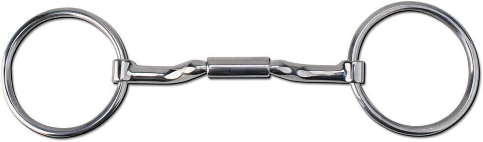 Myler Loose Ring Forward Tilted Port Bit 5