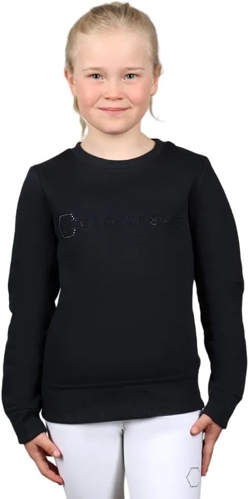 Coldstream Childrens/Kids Next Generation Earlston Crystal Sweater (7-8 Years) (Navy)