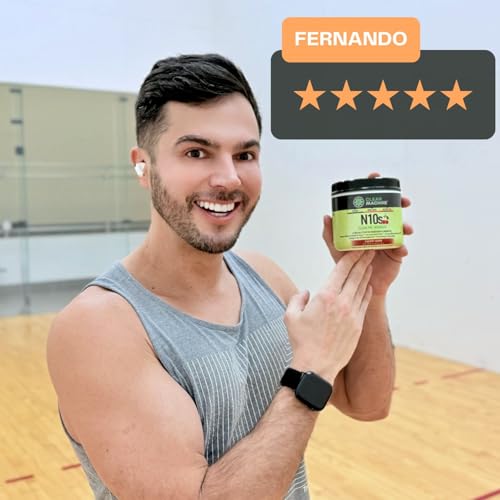 Image of CLEAN MACHINE N10s Plant-Based Pre Workout Powder - Vegan Energy Supplement with 3 Clinically Tested Patented Ingredients for Muscle Size, Strength, Pump & Endurance - Non-GMO, 30 Servings