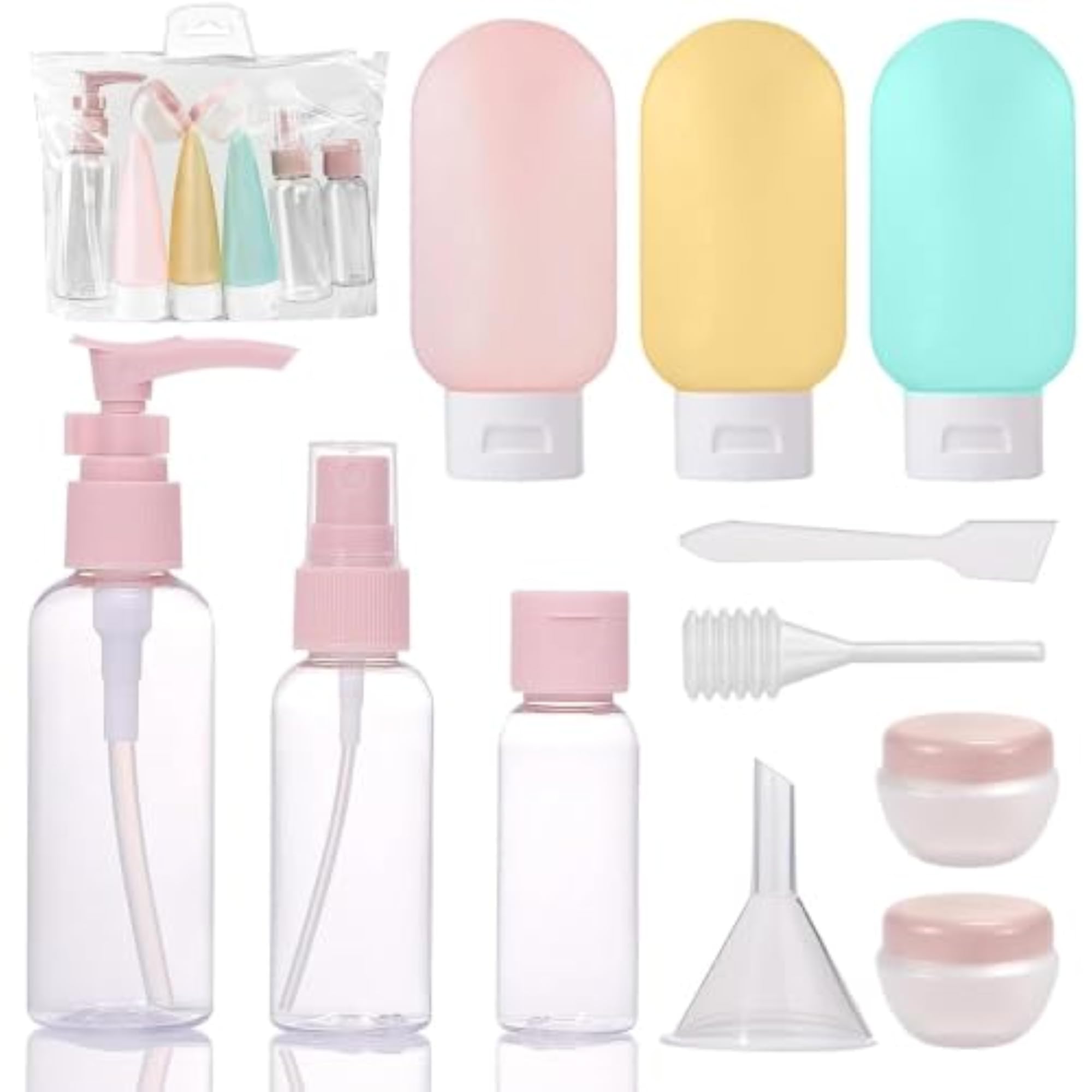 11 Piece Silicone Travel Set
