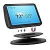 TUTUO Supporto Regolabile per Echo Show 8 / Echo Show 5. Rotazione a 360 Gradi, Base dell’altoparlante Magnetico Echo (Nero)