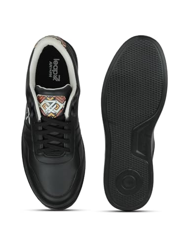 Image of Liberty Leap7x NICOLAS-1E Lacing Casual Sneakers for Men with EVA Sole|PVC Upper|Memory Foam Insole|Stylish & Comfortable|Breathable, Lightweight & Flexibility|Shock Absorption