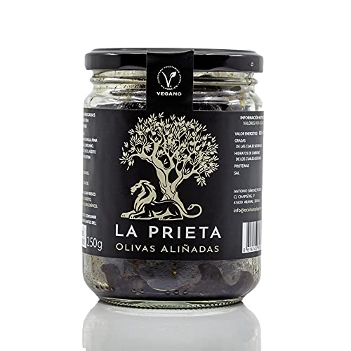 100% Spaanse Katamala Gedehydrateerde Zwarte Prietas Olijven + Tapenade Olivada Prietas Olijven Pate (2 PACK) - Afbeelding 3
