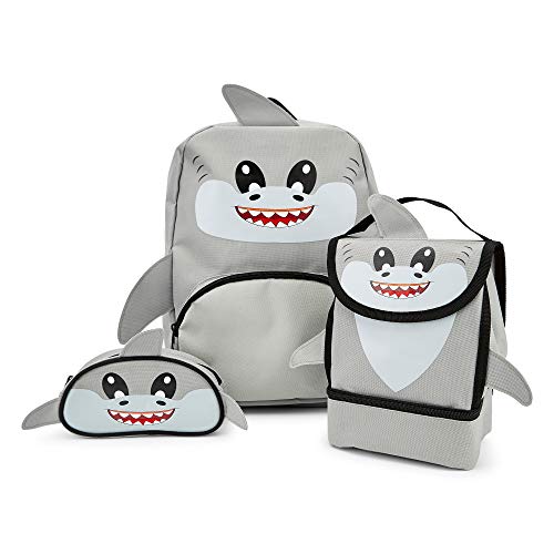 Zappi Co LUGBPSBABSHATGS, Bagage Mixte Enfant, Shark Cover