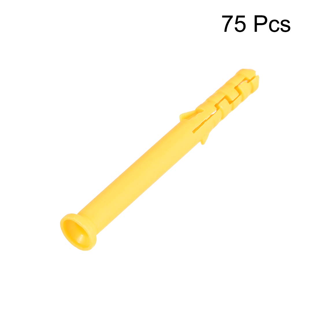 Weekly Top Sale uxcell 6x60mm Plastic Expansion Tube Bolts Column Frame Fixings Yellow 75pcs Buy 1 get 1 uxcell 6x60mm Plastic Expansion Tube Bolts Column Frame Fixings Yellow 75pcs