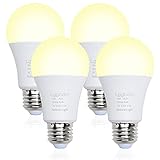 4 Pack Grow Light Bulb A19 Bulb,LED Grow Lights for Indoor Plants,Full Spectrum, 9 Watt Grow Light...