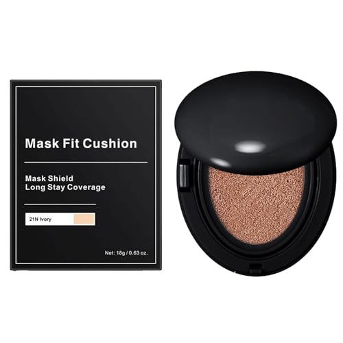 de Teint Cushion - Crema correctora ligera resistente al sudor - Tinte de Cushion de cobertura integral - para viajes de negocios playa camping escuela fiesta para mujer
