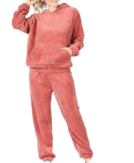 geifa Stylish Woolen Winter Night Suits for Women | Latest Woollen Tops & Pyjama Night Dresses for Women | Ladies Night Suit Dress Wear Combo Set | Fancy Night Pants for Girls Pack of 1-picture-43