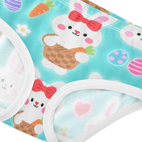 GuoChe Cotton Panties Soft and Breathable Panties Comfort Color for Kids in Sizes 2T,3T, 4T, 5T, 6Y and 8Y4