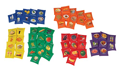 Buy 1 get 1 Sportime My Plate BeanBags, Set of 60, Assorted Colors - 1480097