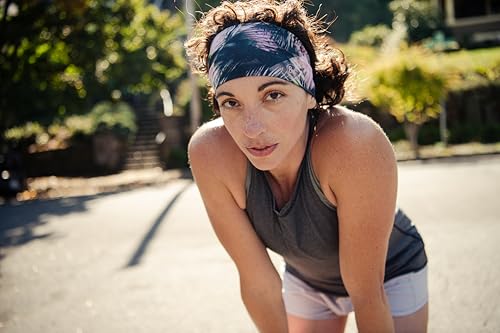 Image of BUFF CoolNet UV Ellipse Headband, UPF50 Sun Protection, Breathable, Cooling HairWrap, Versatile, Quickdry Bandana, Adult Size