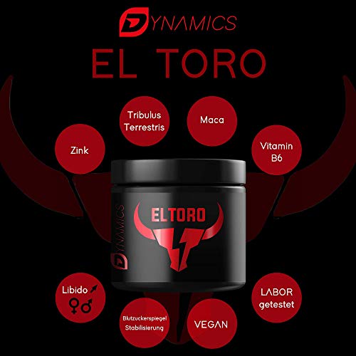 Maca-Kapseln Dynamics El Toro mit hochdosiertem Tribulus Terrestris