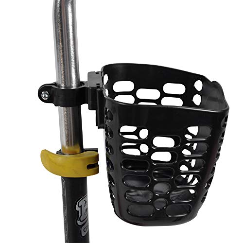 CHILDHOOD Scooter Basket Kids Bicycle Basket Handlebar Basket for Boy & Girl (Black)
