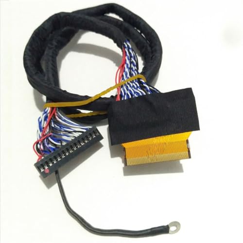 For 51p 51pin FPC FFC 2CH 8bit LVDS screen cable 0.5mm pitch 51pin FFC FPC LVDS 2CH 8bit screen cable 51p dual 8-bit