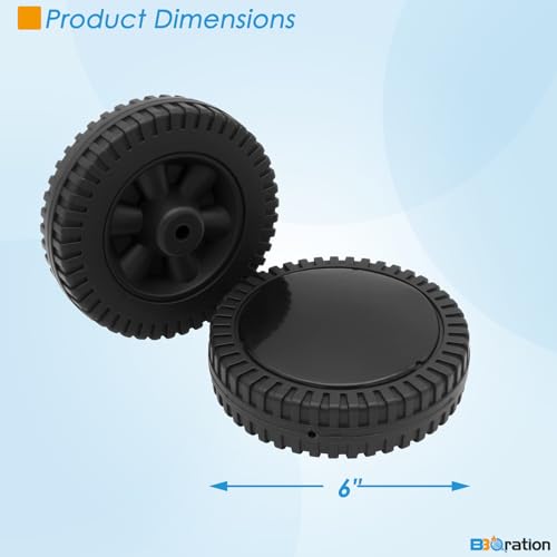 Image of 6 Inch G206-0025-W1 Grill Wheels for Charbroil Various Models
