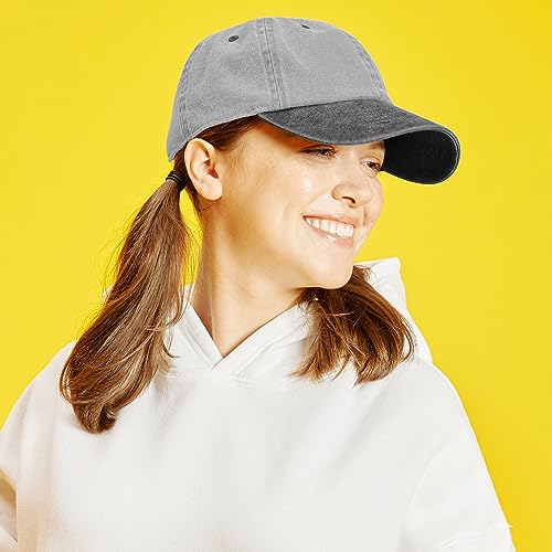 Image of The Hat Depot 100% Cotton Pigment Dyed Low Profile Dad Hat Six Panel Cap