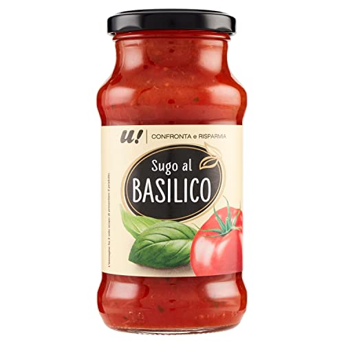 U! Confronta & Risparmia Sugo al Basilico, 350g