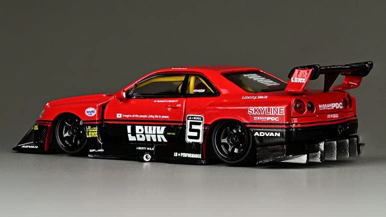 ⭐️CM MODEL スカイライン ER34 LBWK スーパーシルエット⭐️ Amazon | CM MODEL 1/64 ニッサン スカイライン ER34 LBWK スーパー